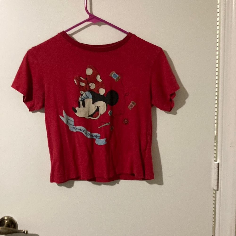 Red Minnie Mouse Shirt